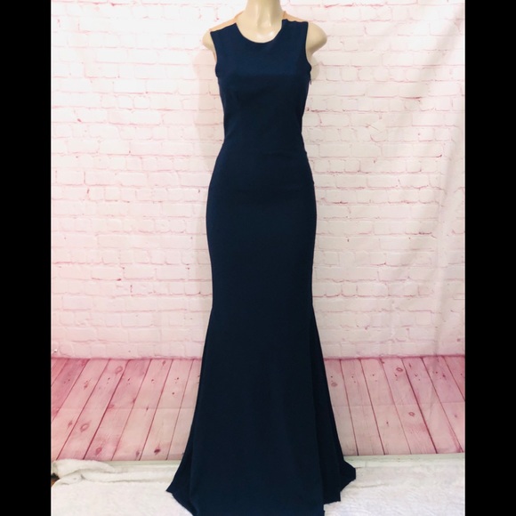 Dress the Population Dresses & Skirts - Dress the population blue mermaid bridal dress